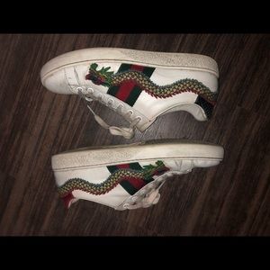 Gucci Shoes - RARE Gucci Ace Sneakers w/ dragon embroidering Gucci Shoes - RARE Gucci Ace Sneakers w/ dragon embroidering